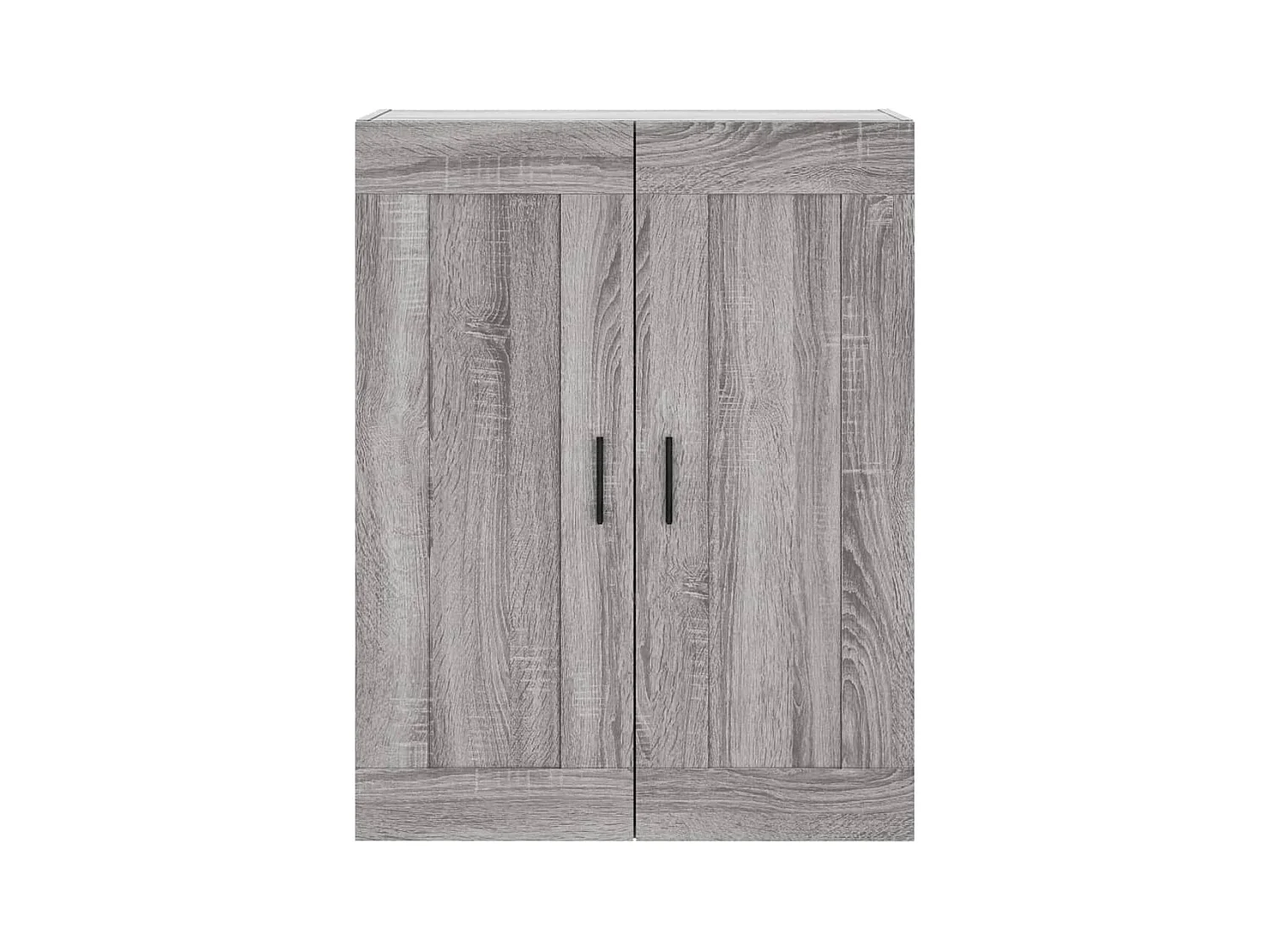 Sonoma hoog dressoir grijs 69,5x34x180 cm Technisch hout