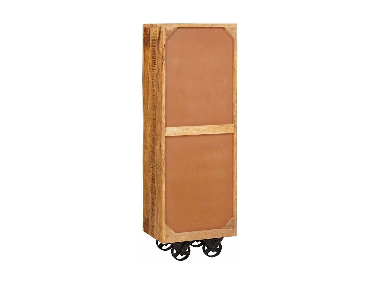 Haut Armoire Marron 40 x 30 x 120,5 cm bois de manguier massif