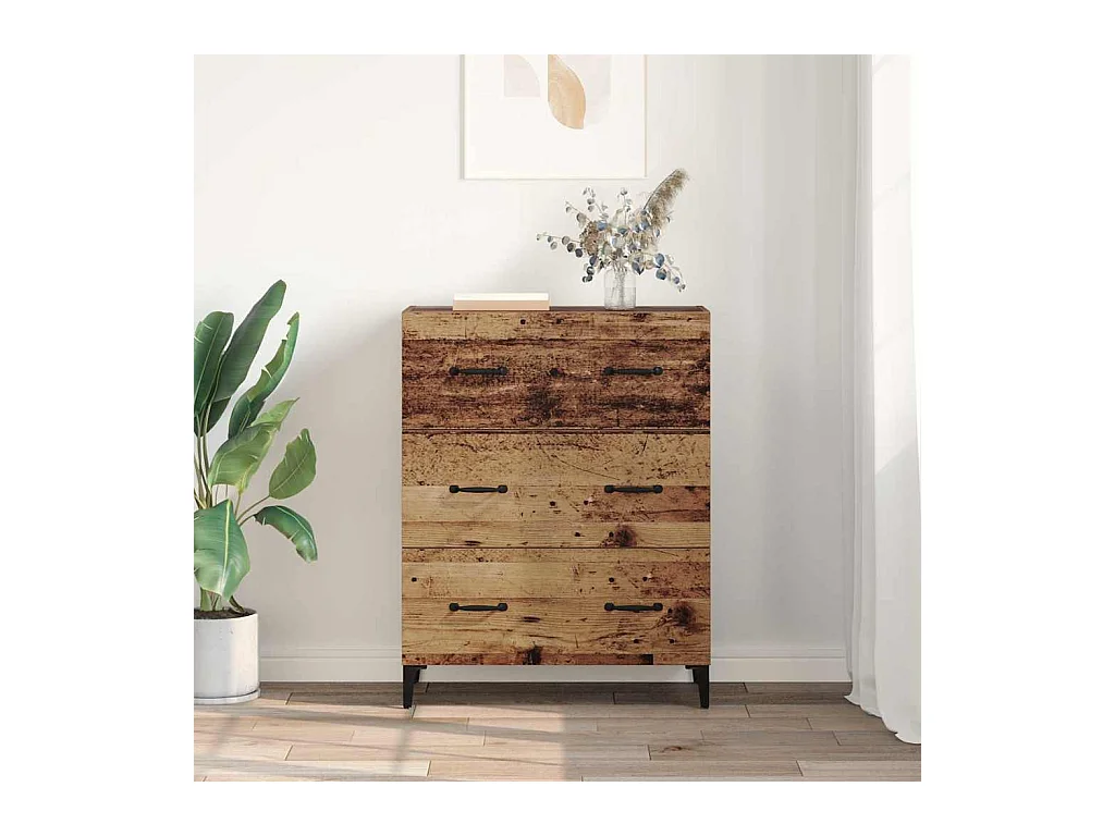 Buffet Bois ancien 34 x 69.5 x 90 cm Bois d'ingénierie