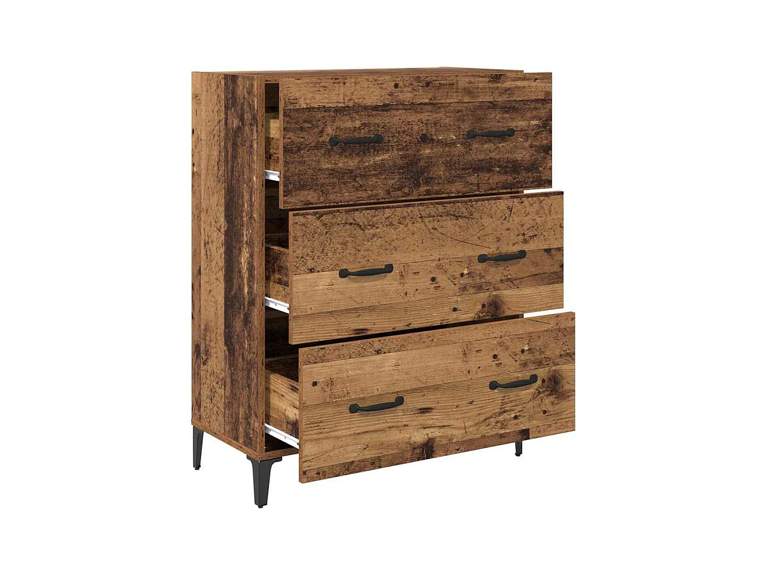 Buffet Bois ancien 34 x 69.5 x 90 cm Bois d'ingénierie