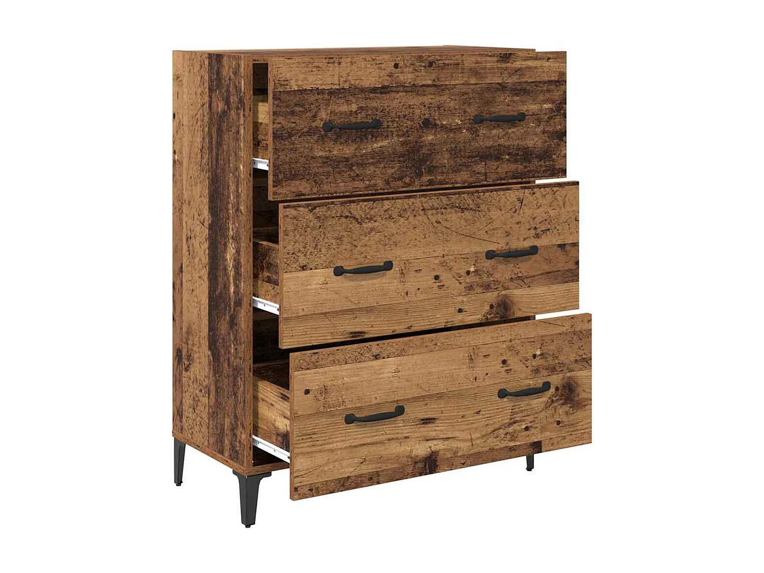 Buffet Bois ancien 34 x 69.5 x 90 cm Bois d'ingénierie