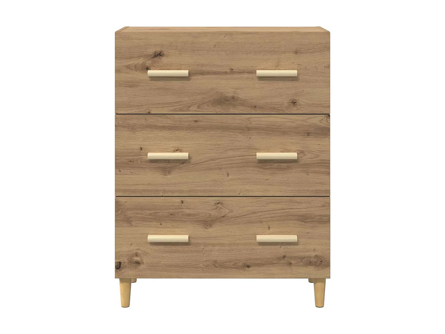 Handgemaakt eikenhouten dressoir 34 x 69,5 x 90 cm Technisch hout