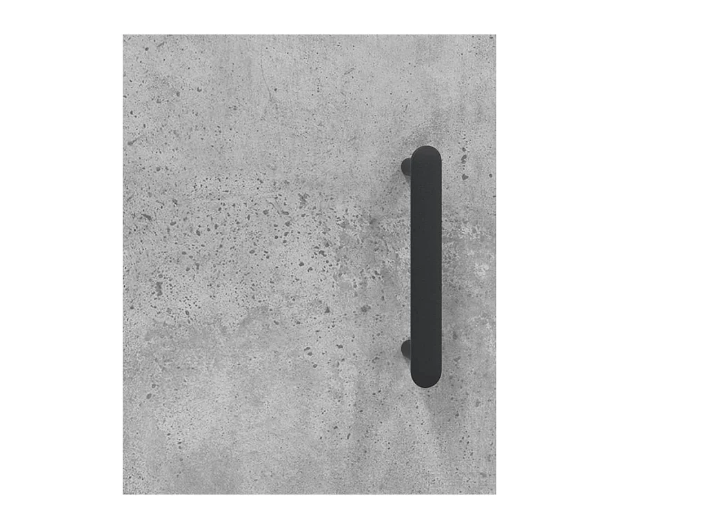 Hoge dressoir Betongrijs 34,5x34x180 cm Technisch hout