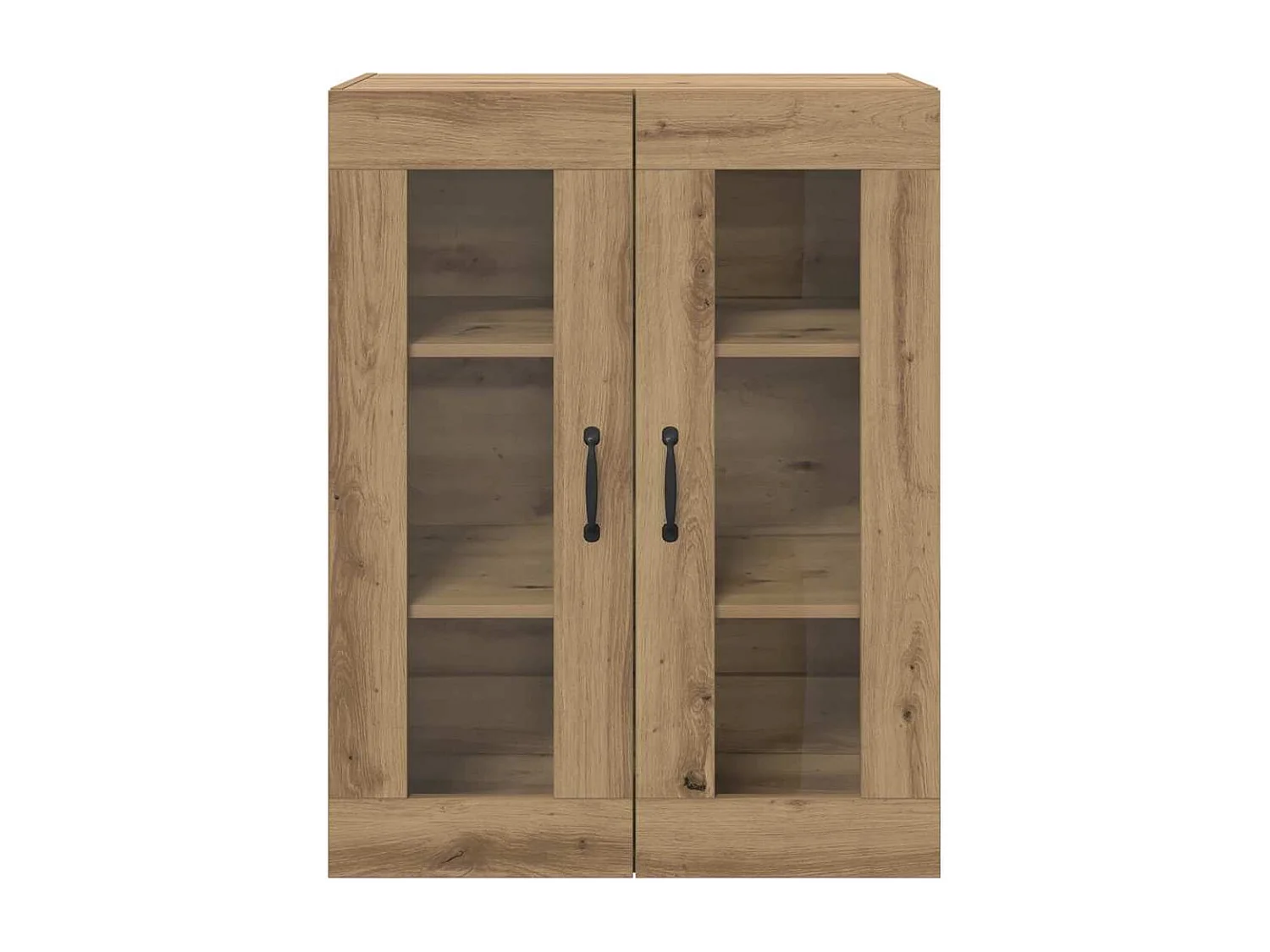 Pensili 2 pezzi in rovere fatti a mano 69,5 x 34 x 90 cm