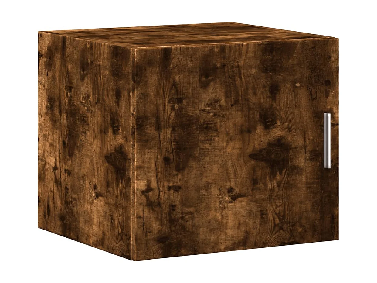 Armoire murale chêne fumé 45x42,5x40 cm bois d'ingénierie