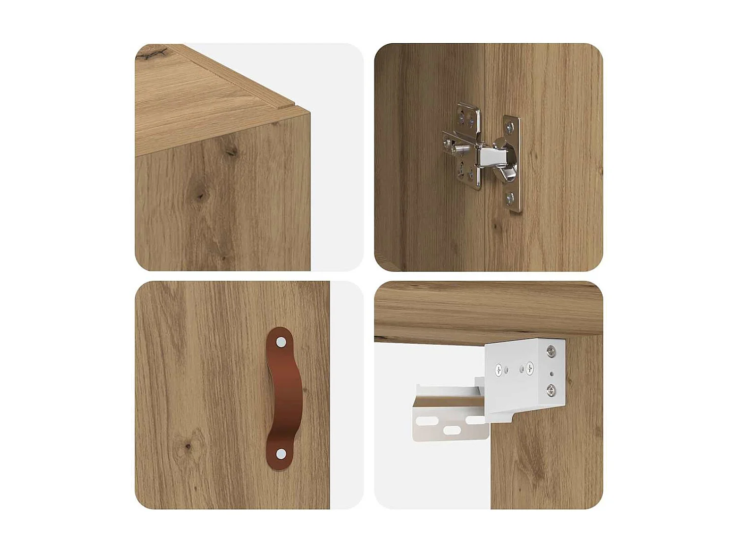 Pensile marrone 69,5 x 34 x 90 cm Legno ingegnerizzato