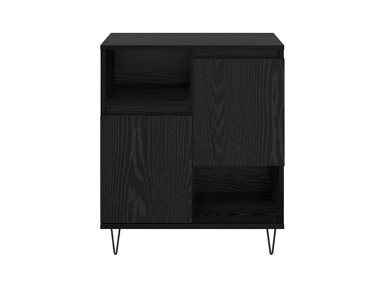Buffets 3 pcs Chêne noir 180 x 35 x 70 cm Bois d'ingénierie
