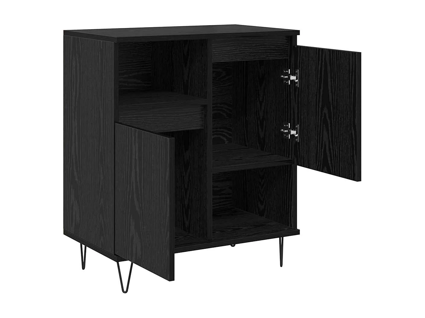 Buffets 3 pcs Chêne noir 180 x 35 x 70 cm Bois d'ingénierie