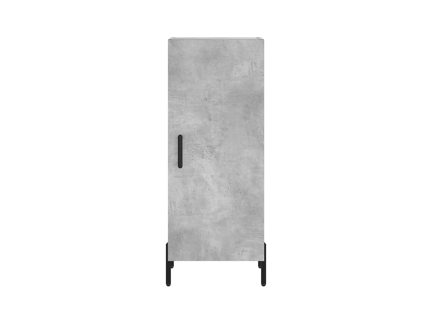 Hoge dressoir Betongrijs 34,5x34x180 cm Technisch hout