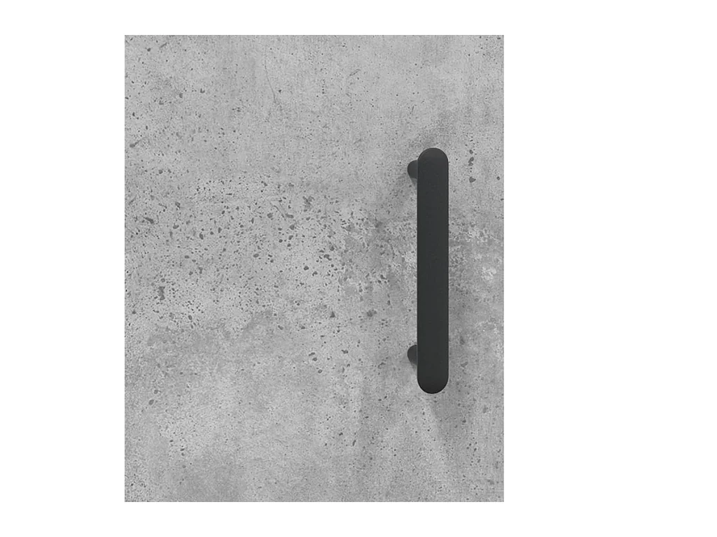 Hoge dressoir Betongrijs 34,5x34x180 cm Technisch hout