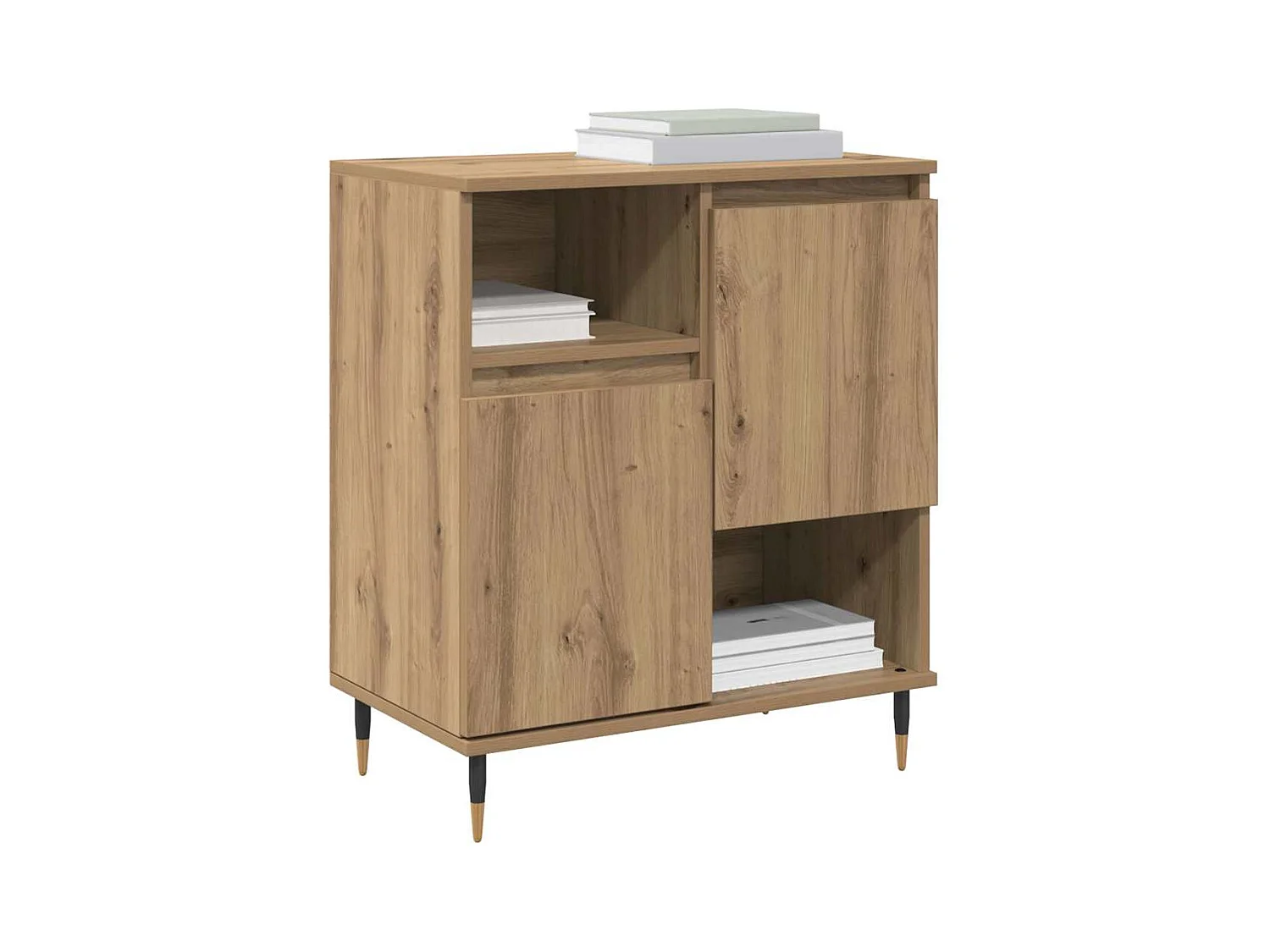 Buffet chêne artisanal 60 x 35 x 70 cm Bois d'ingénierie