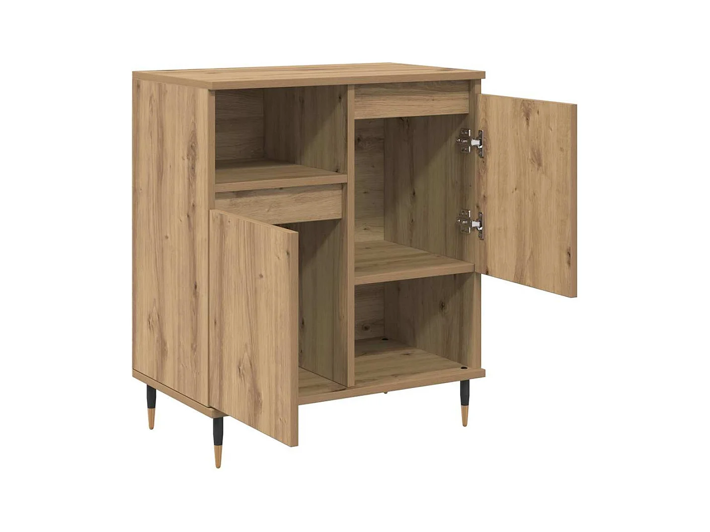 Buffet chêne artisanal 60 x 35 x 70 cm Bois d'ingénierie