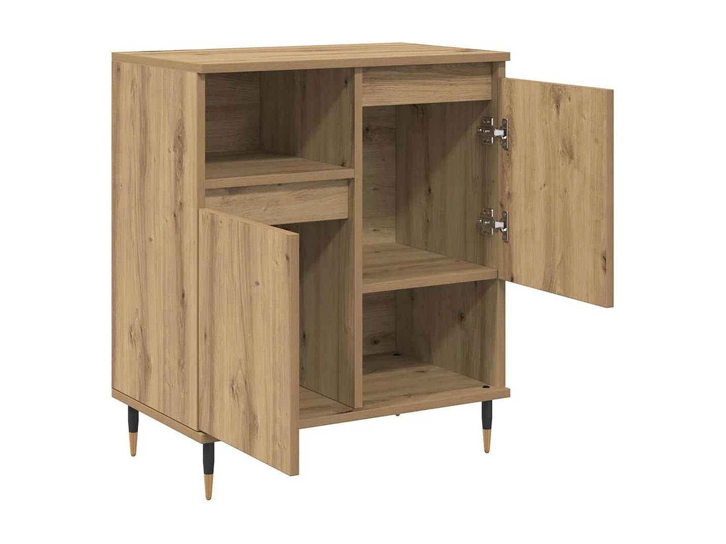 Buffet chêne artisanal 60 x 35 x 70 cm Bois d'ingénierie