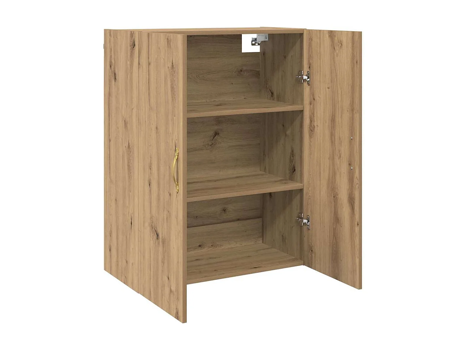 Parete attrezzata in rovere realizzata a mano 69,5 x 34 x 90 cm