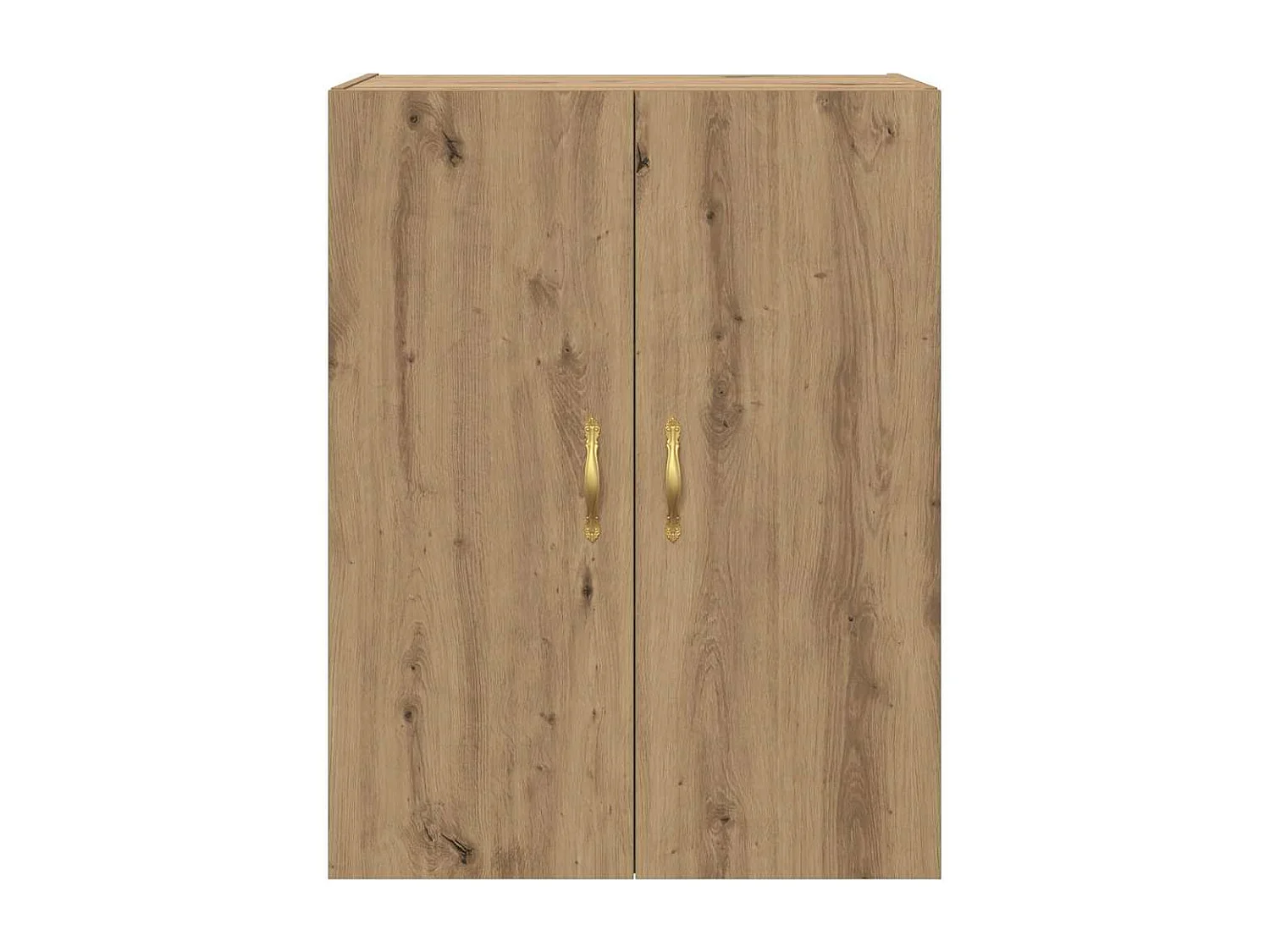 Parete attrezzata in rovere realizzata a mano 69,5 x 34 x 90 cm