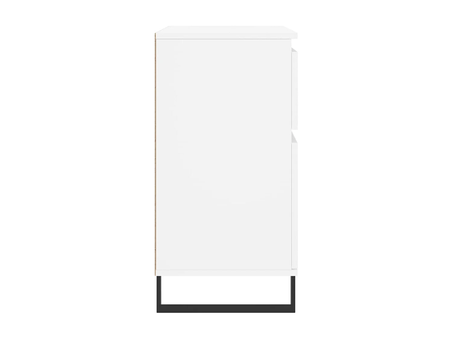 Buffet Blanc 60x35x70 cm Bois d'ingénierie