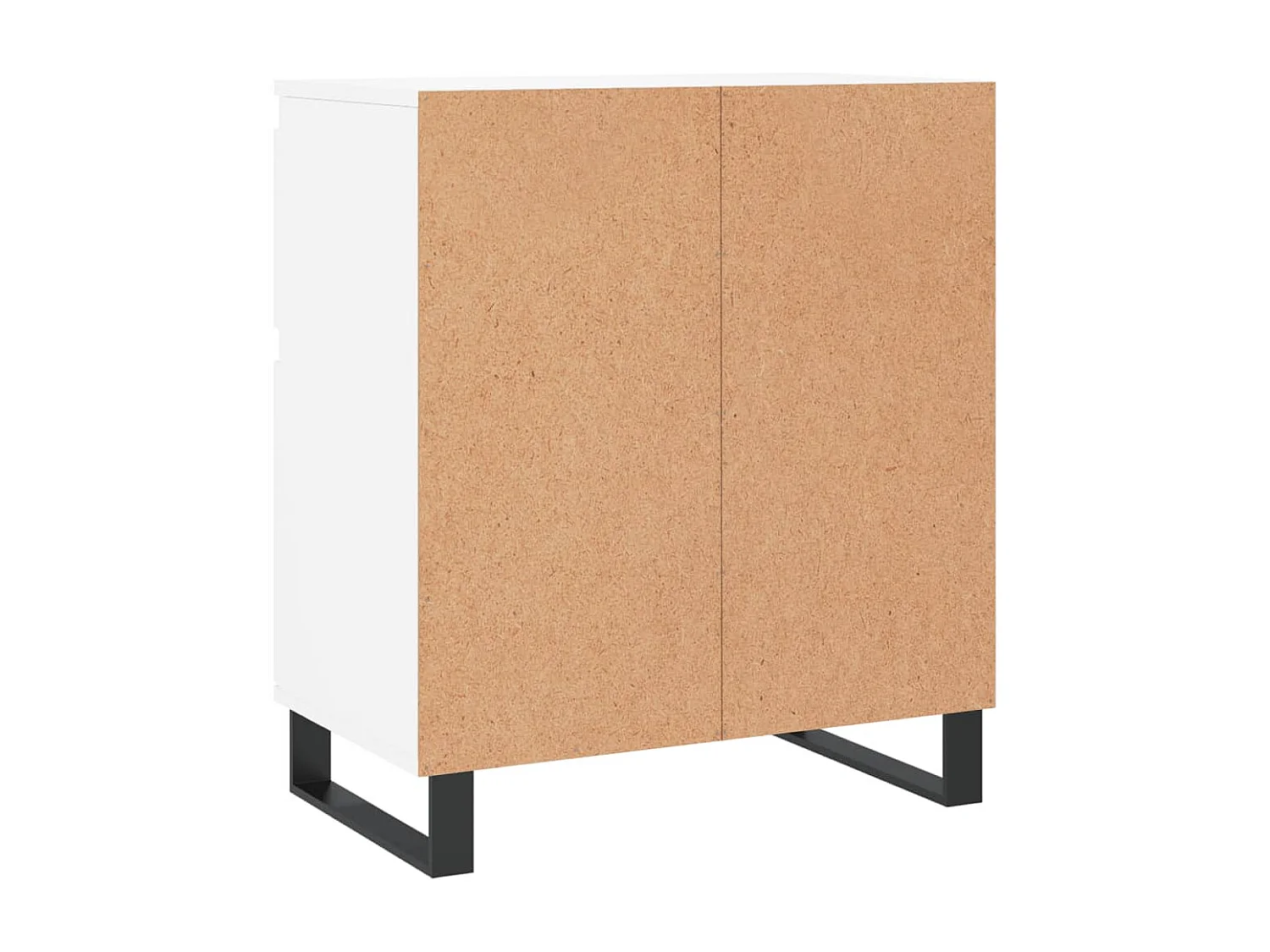 Buffet Blanc 60x35x70 cm Bois d'ingénierie