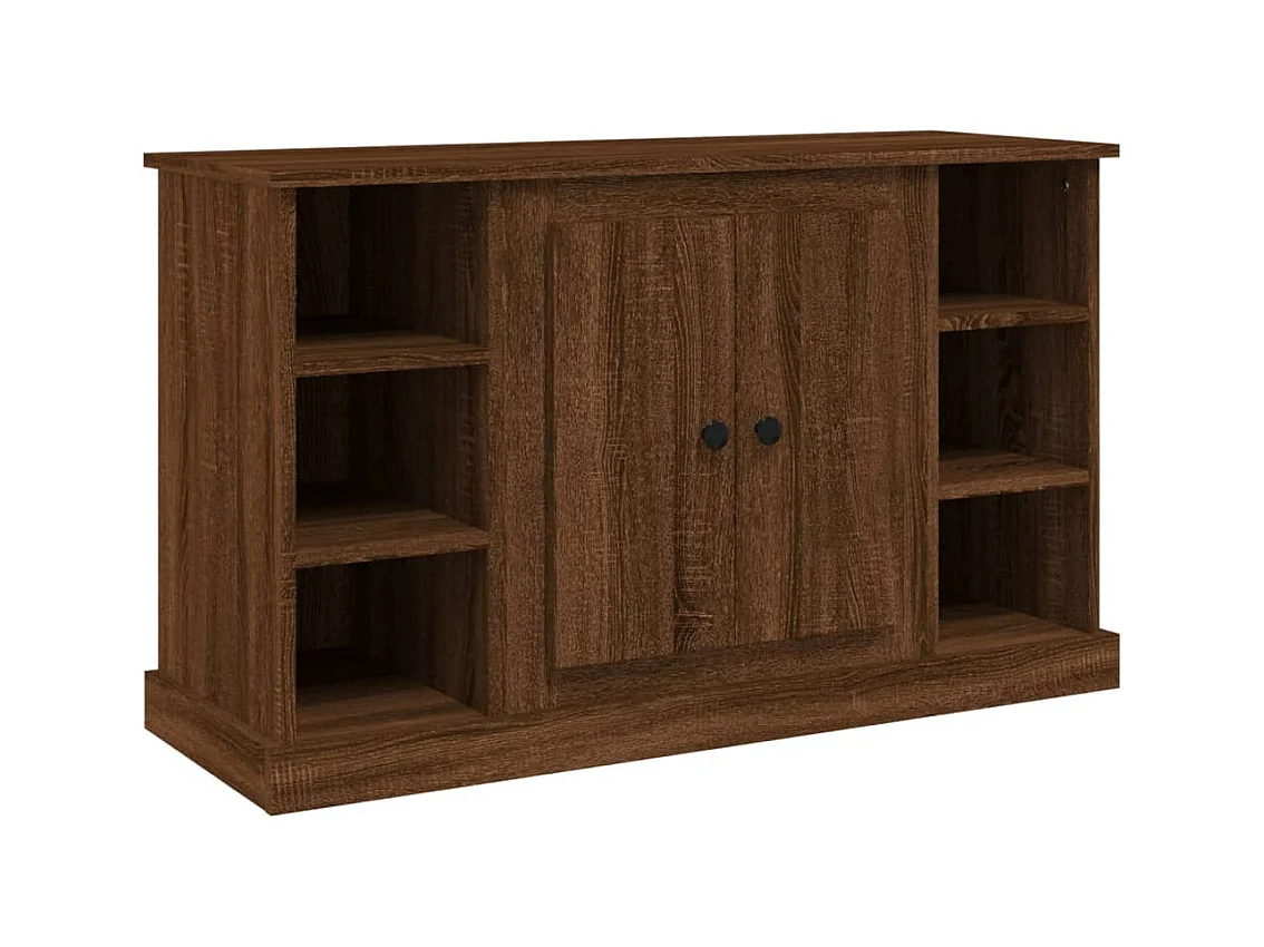 Credenza Rovere Marrone 100x35,5x60 cm Legno ingegnerizzato
