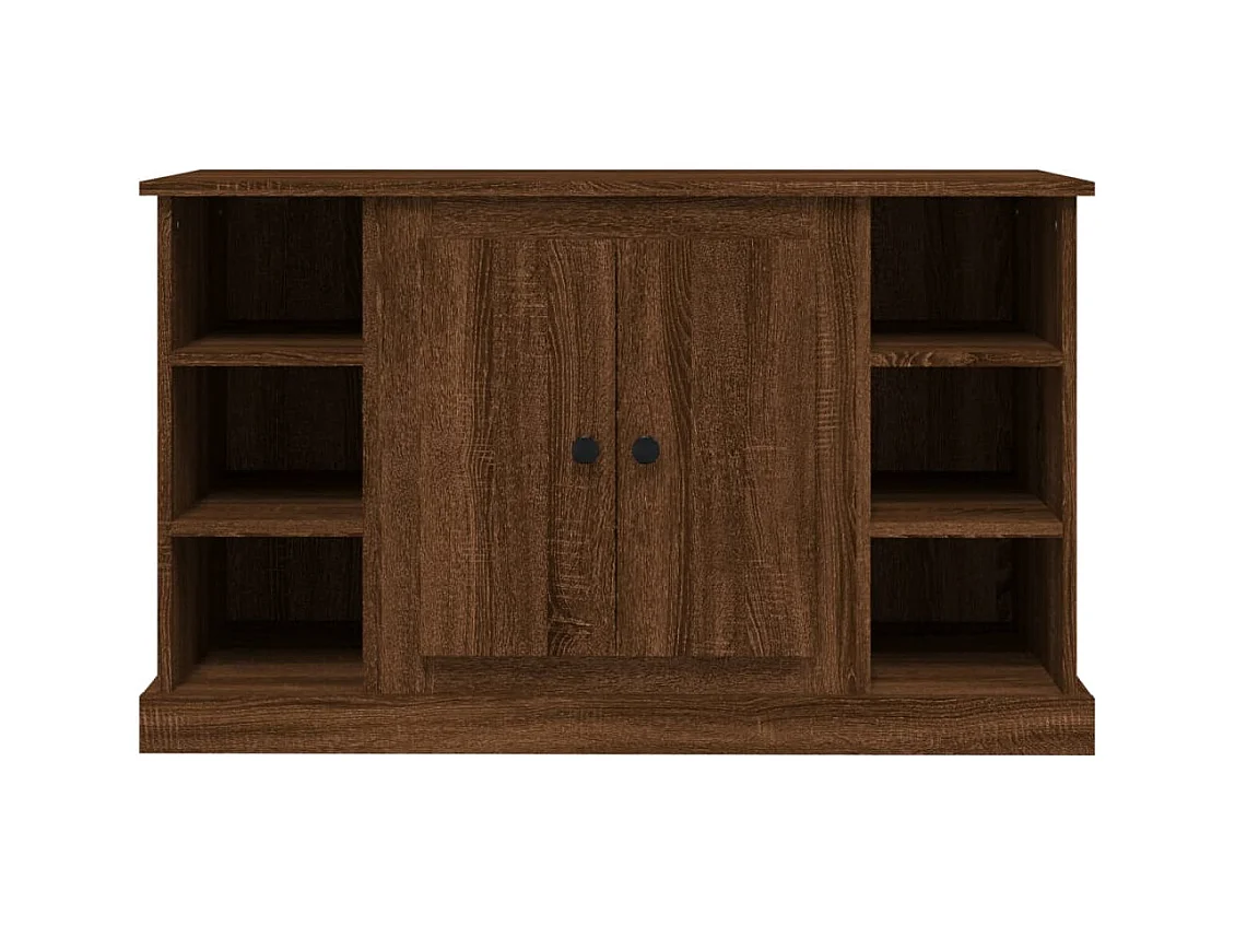 Credenza Rovere Marrone 100x35,5x60 cm Legno ingegnerizzato