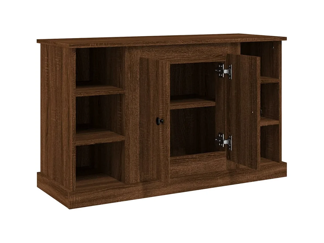 Credenza Rovere Marrone 100x35,5x60 cm Legno ingegnerizzato
