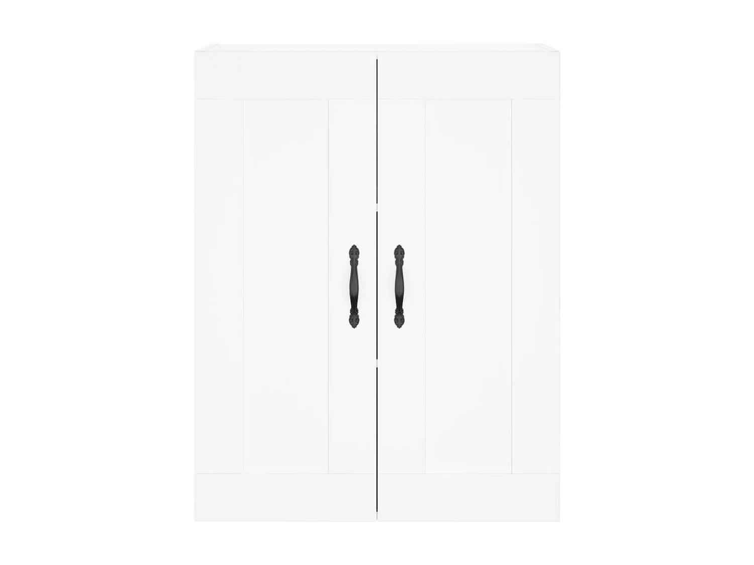 Armoire murale blanc 69,5x34x90 cm bois d'ingénierie