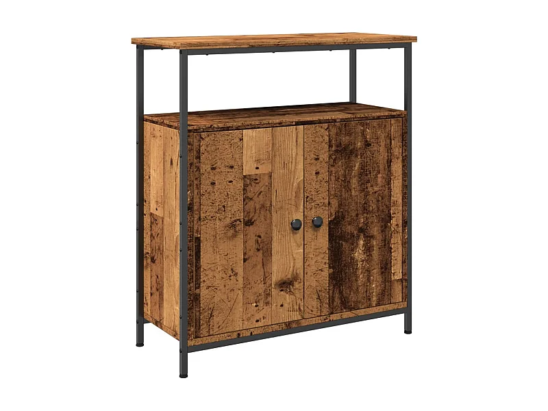 Buffet vieux bois 70x30x80 cm bois d'ingénierie