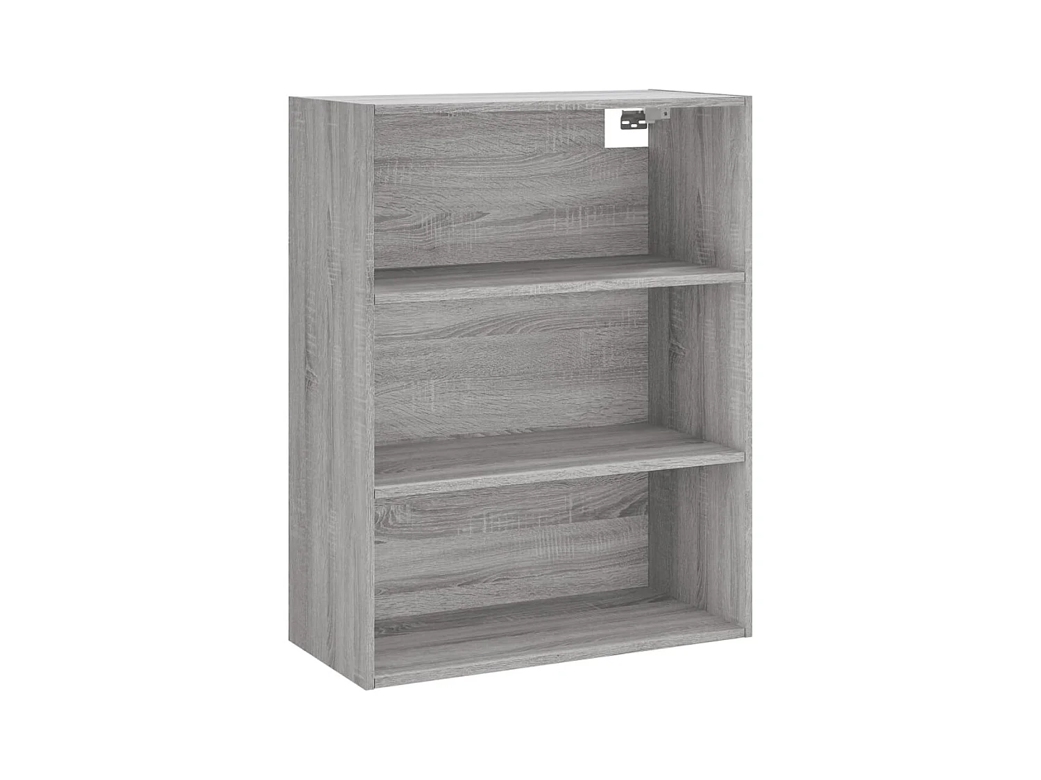 Buffet haut Sonoma gris 69,5x34x180 cm Bois d'ingénierie