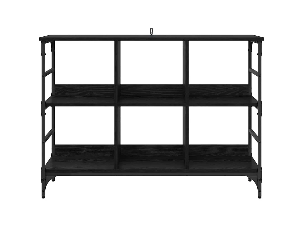 Buffet Noir 102 x 32 x 73.5 cm Bois d'ingénierie