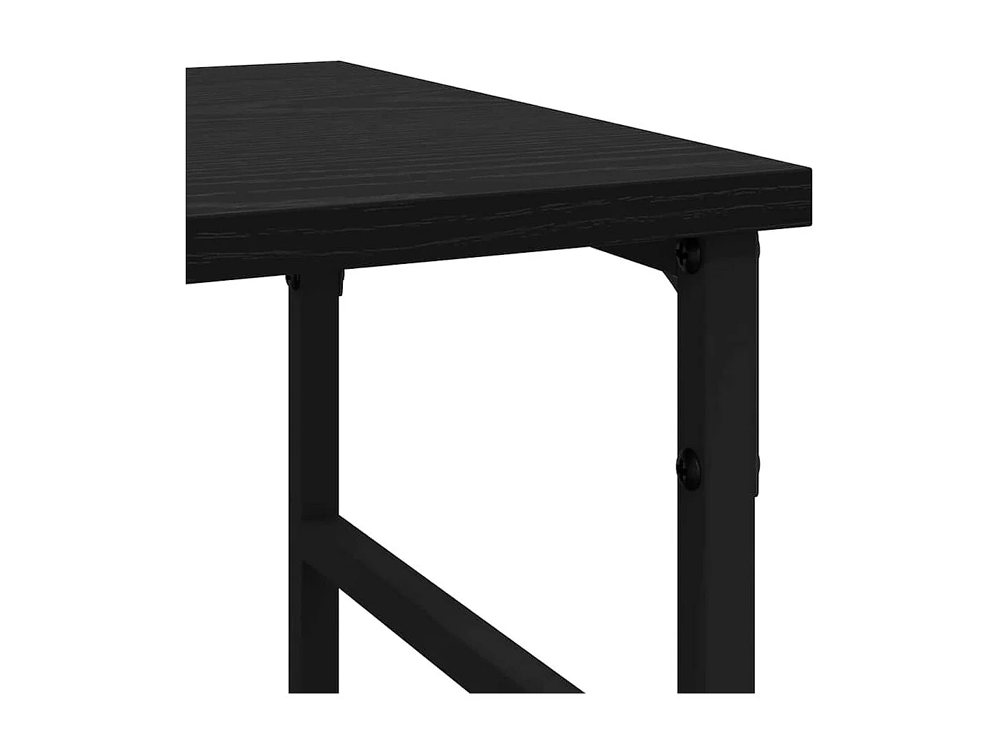 Buffet Noir 102 x 32 x 73.5 cm Bois d'ingénierie