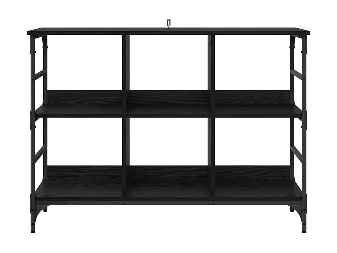 Buffet Noir 102 x 32 x 73.5 cm Bois d'ingénierie