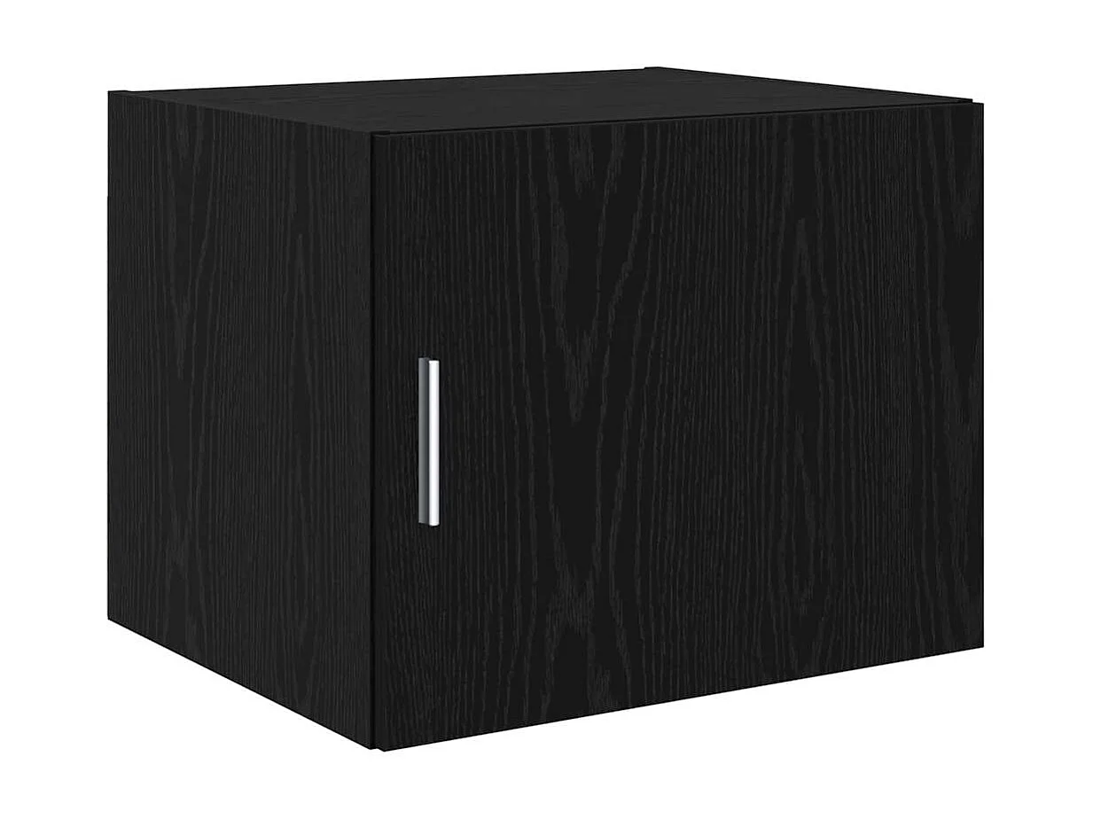 Armoire de rangement Montage mural Chêne noir 50 x 41 x 225 cm