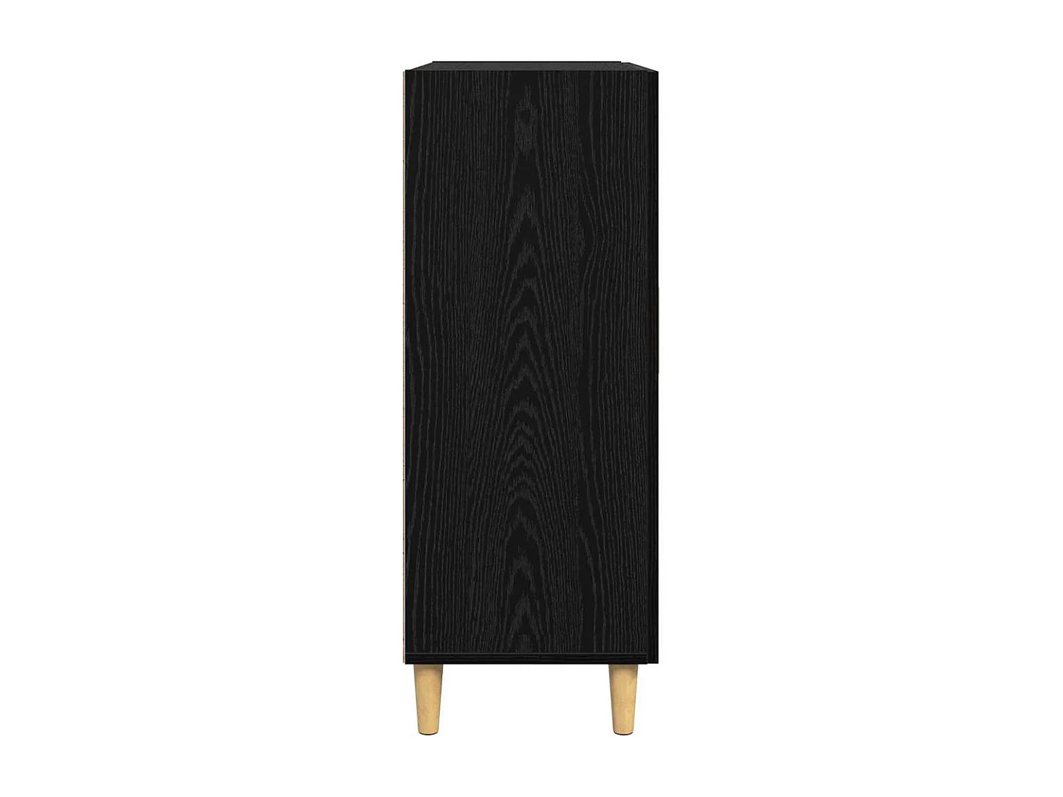 Buffet Chêne noir 34 x 69.5 x 90 cm Bois d'ingénierie