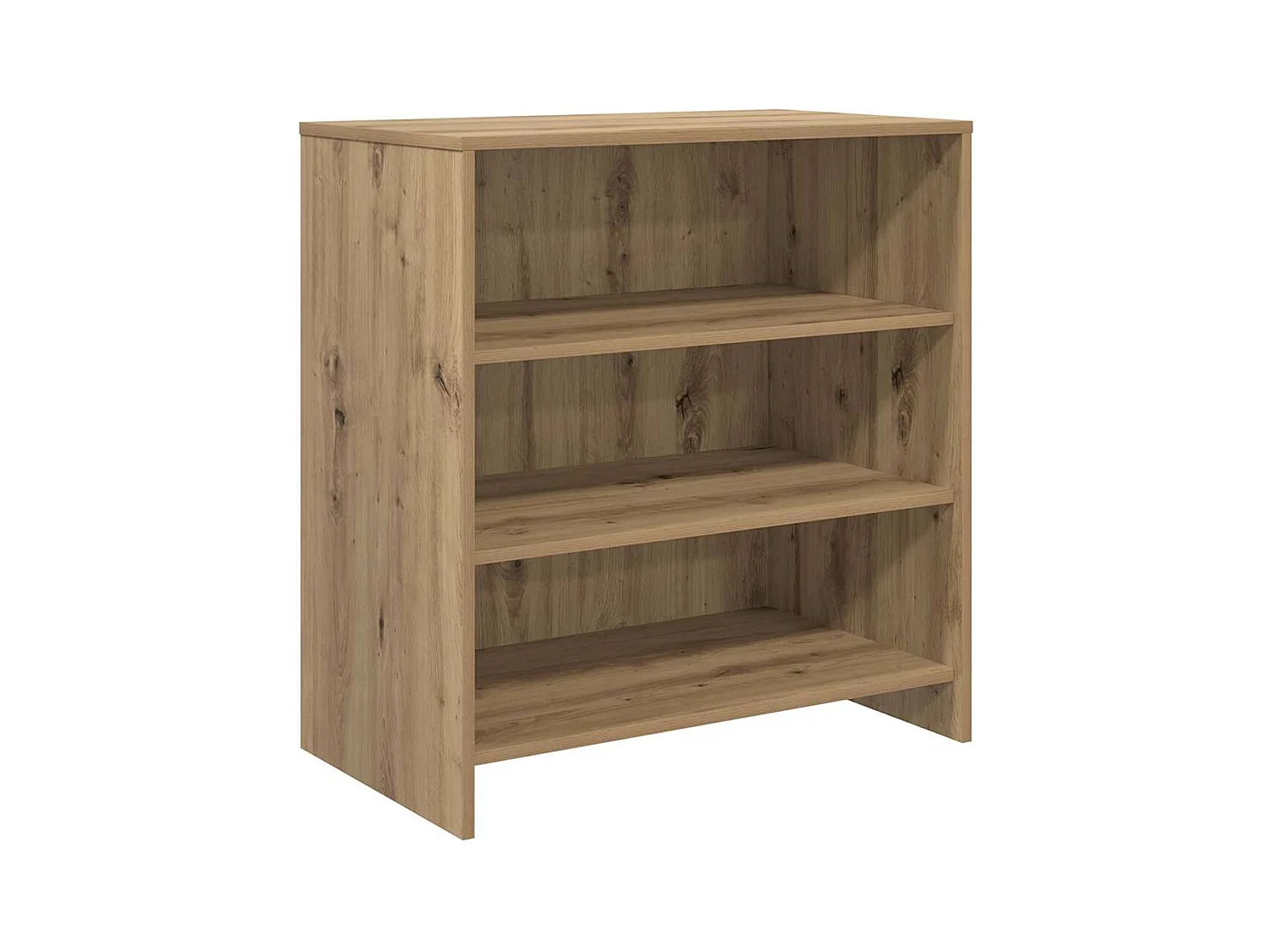 Buffets 3 pcs chêne artisanal 70 x 41 x 75 cm Bois d'ingénierie