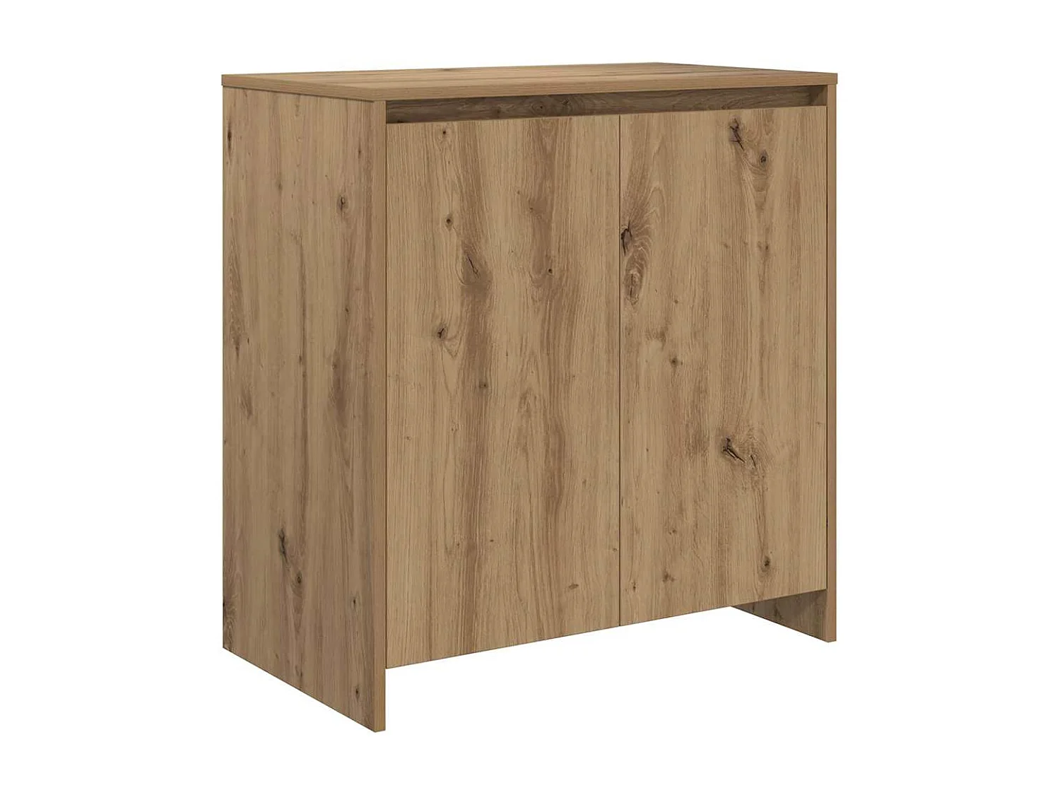 Buffets 3 pcs chêne artisanal 70 x 41 x 75 cm Bois d'ingénierie