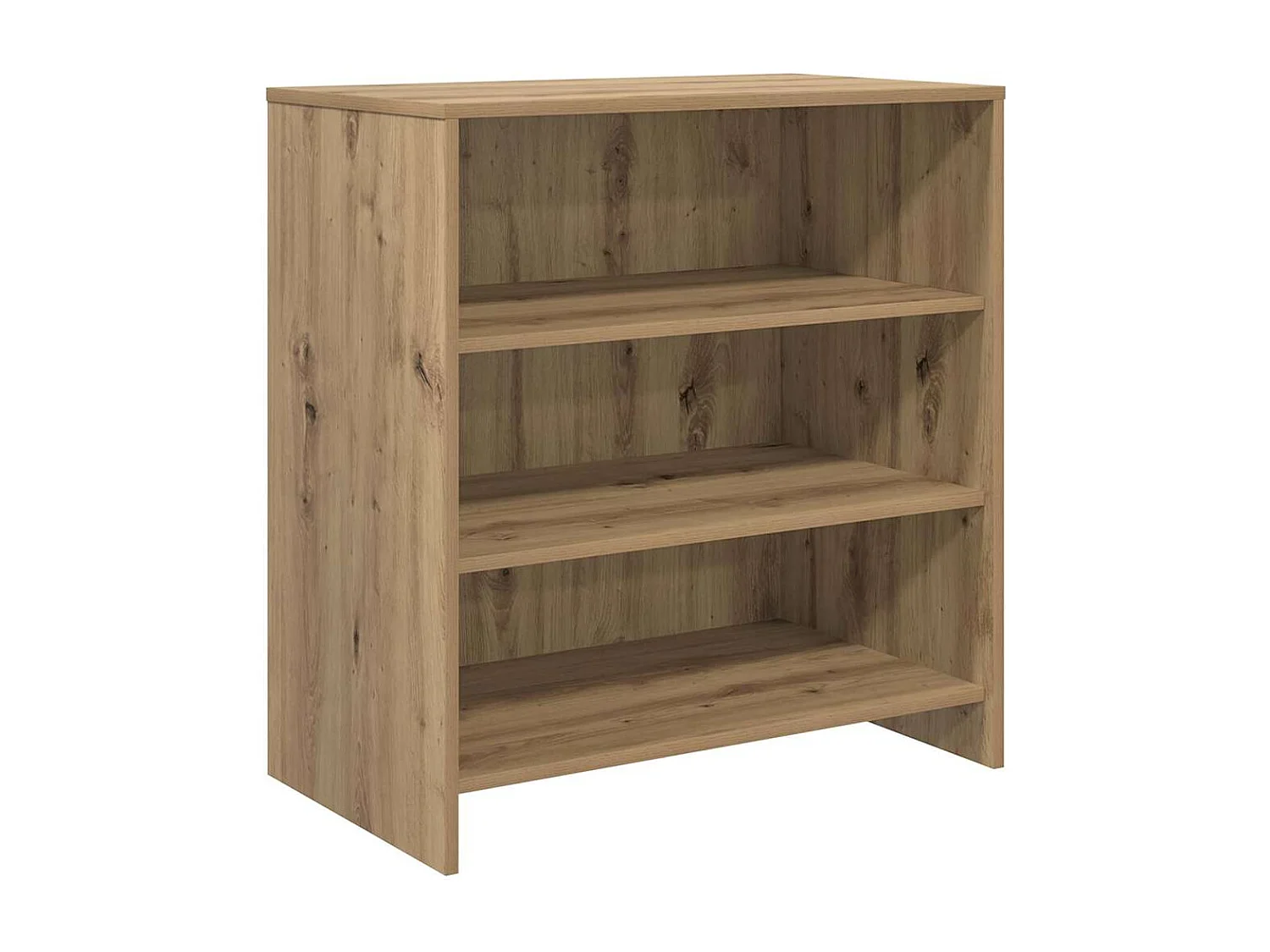 Buffets 3 pcs chêne artisanal 70 x 41 x 75 cm Bois d'ingénierie