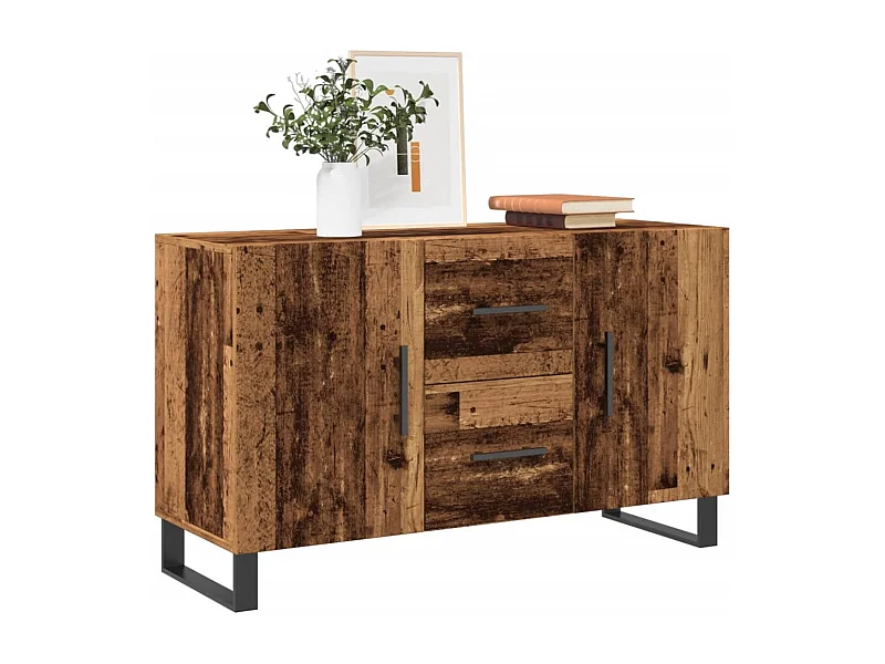 Credenza in legno antico 100x36x60 cm in legno ingegnerizzato