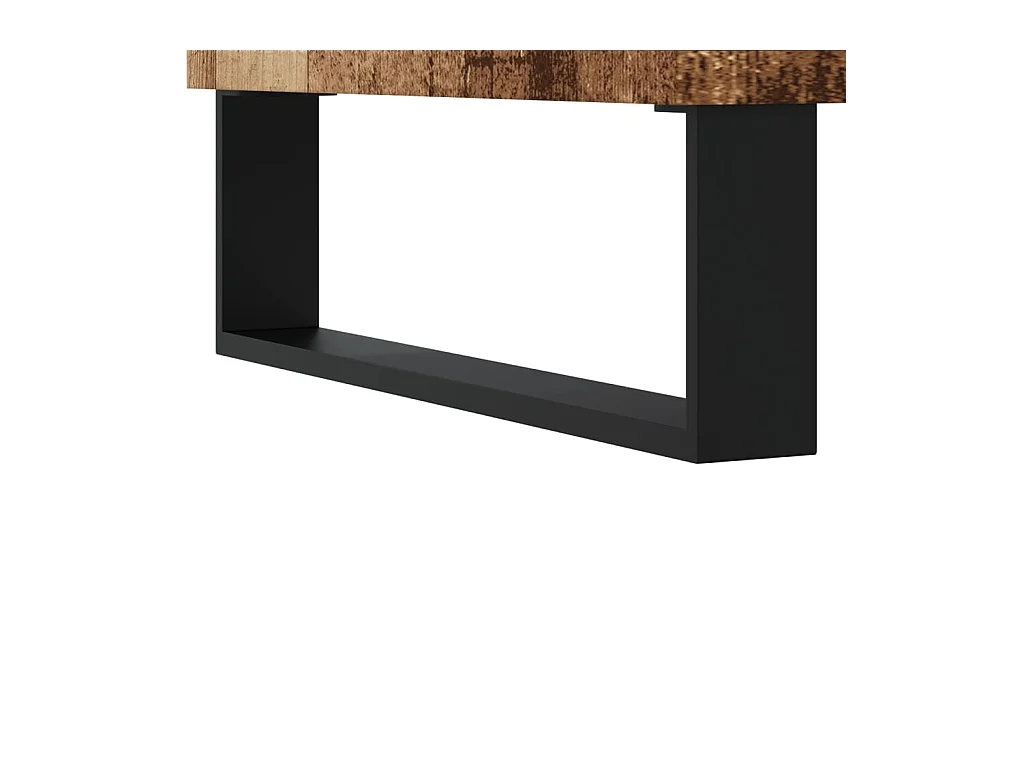 Buffet vieux bois 100x36x60 cm bois d'ingénierie