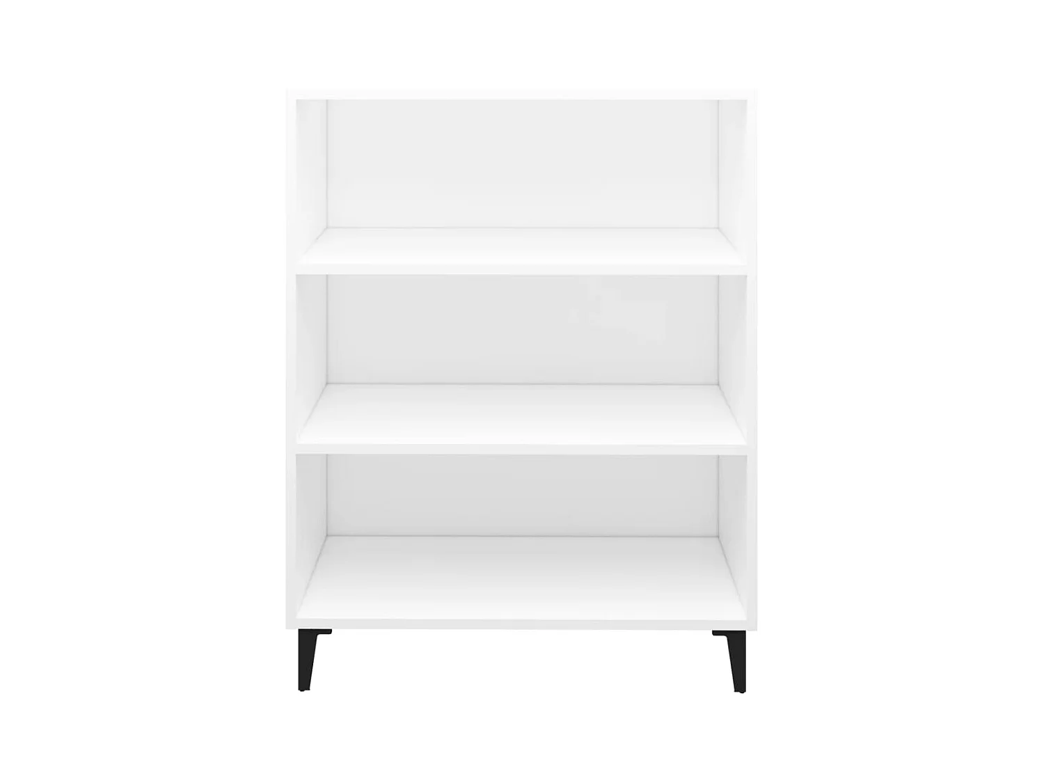 Buffet Blanc 69,5x32,5x90 cm Bois d'ingénierie