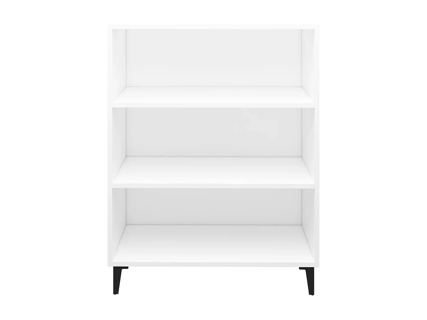 Wit dressoir 69,5x32,5x90 cm bewerkt hout