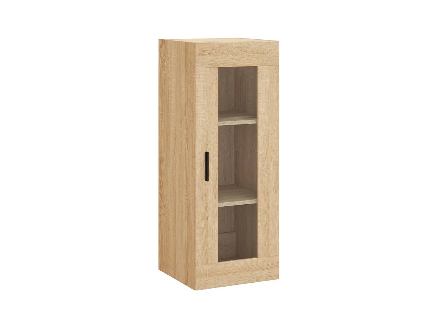 Buffet haut Chêne sonoma 34,5x34x180 cm Bois d'ingénierie