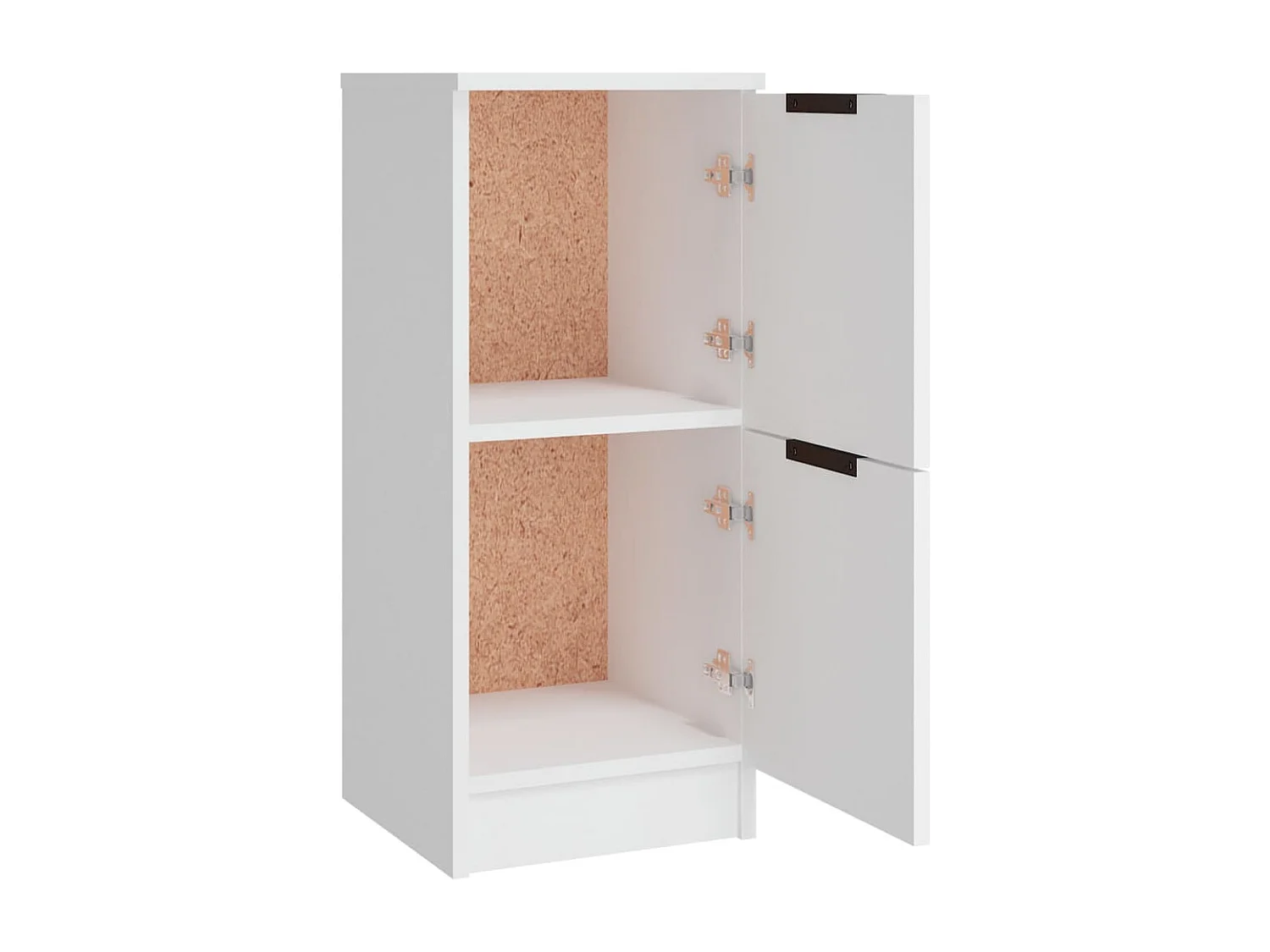 Buffets 3 pcs Blanc Bois d'ingénierie