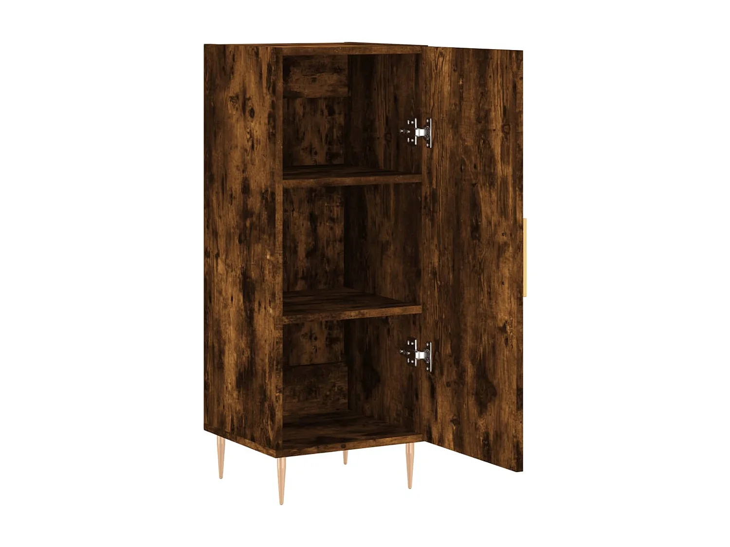 Gerookt Eiken Dressoir 34,5x34x90 cm Engineered Wood