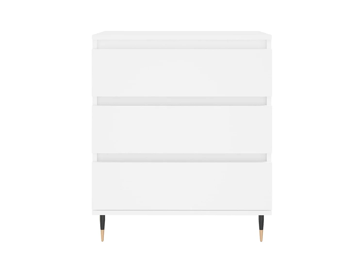 Credenza bianca 60x35x70 cm in legno ingegnerizzato