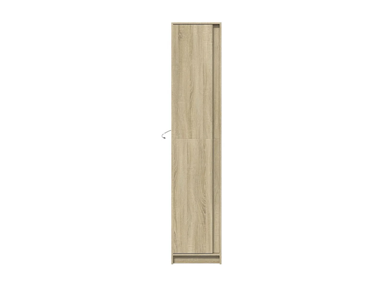 Hoog LED dressoir Sonoma eiken 41,5x32,5x200 cm bewerkt hout