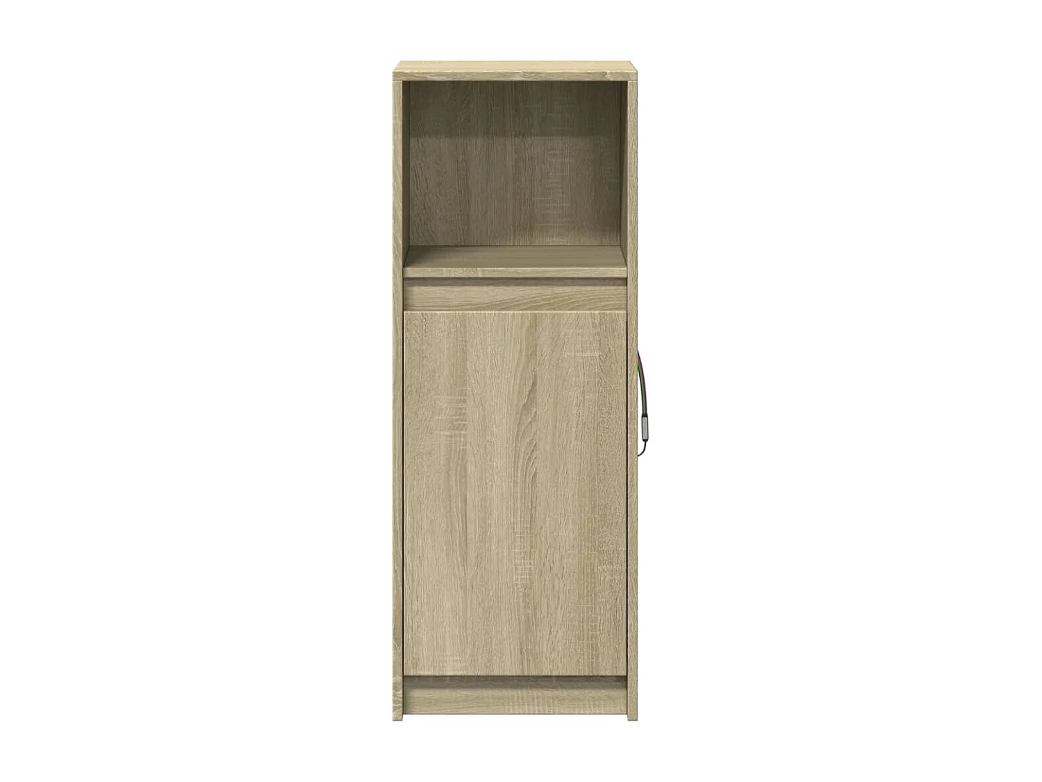 Sideboard mit LED Sonoma Eiche 38x34x100 cm Holzwerkstoff