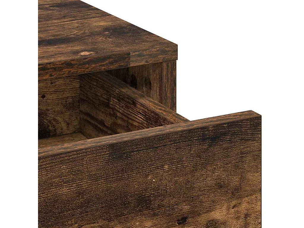 Buffet Chêne fumé 40 x 40.5 x 75 cm Bois d'ingénierie