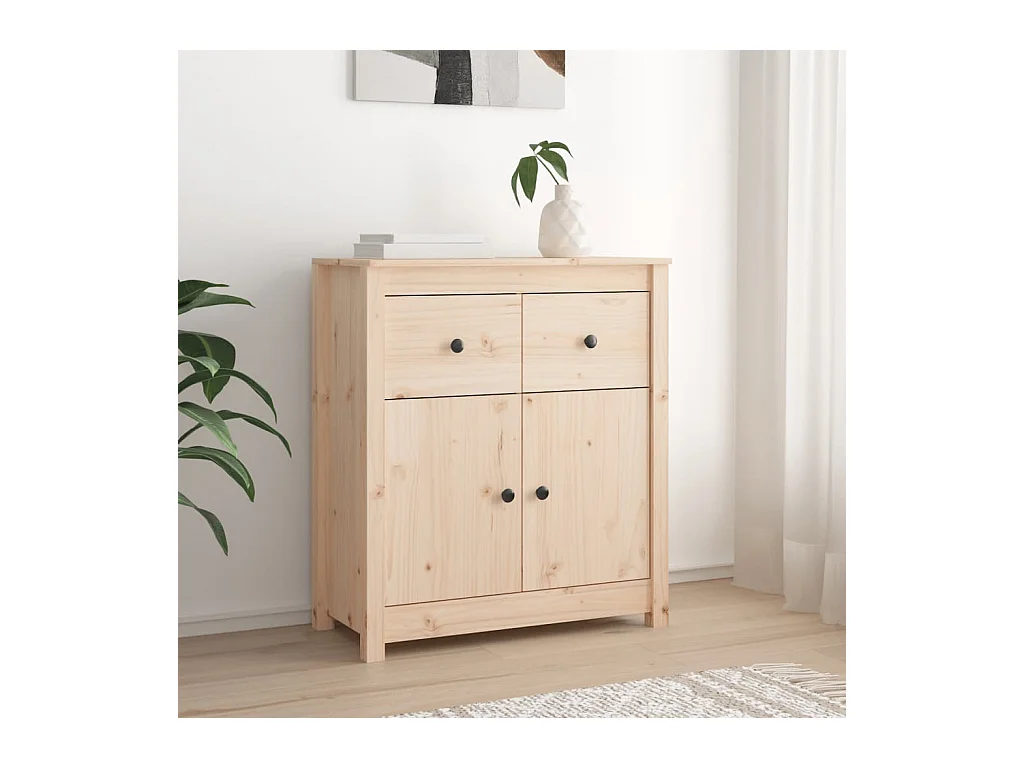 Buffet 70x35x80 cm nois massif de pin