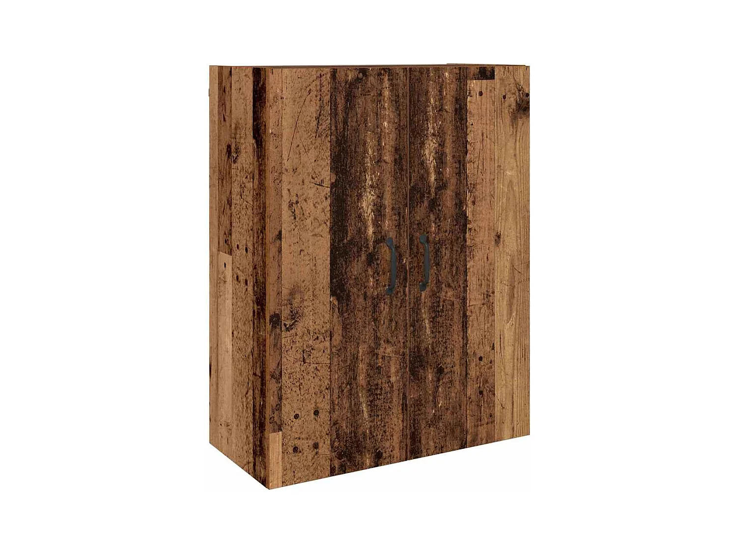 Hoge kast 2 stuks antiek hout 69,5 x 34 x 180 cm