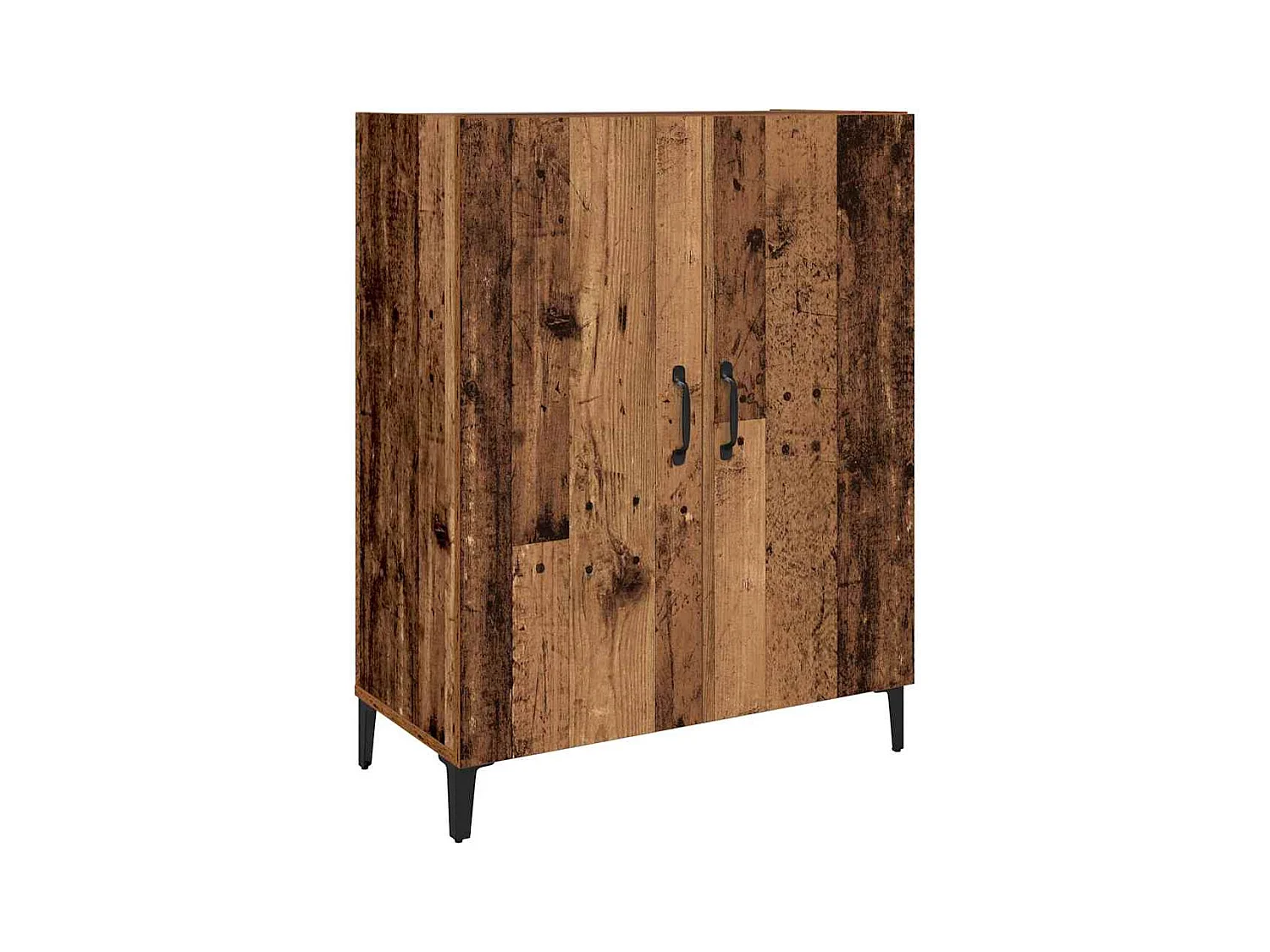 Hoge kast 2 stuks antiek hout 69,5 x 34 x 180 cm