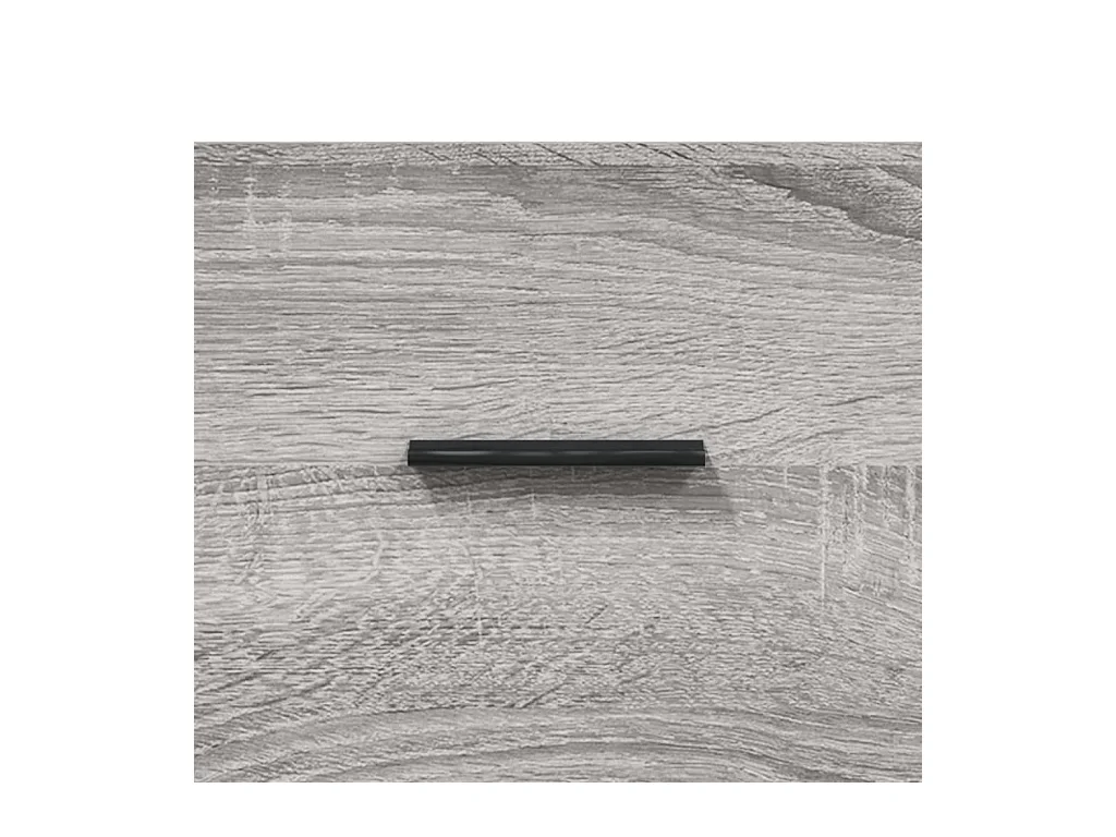 Sonoma hoog dressoir grijs 69,5x34x180 cm Technisch hout